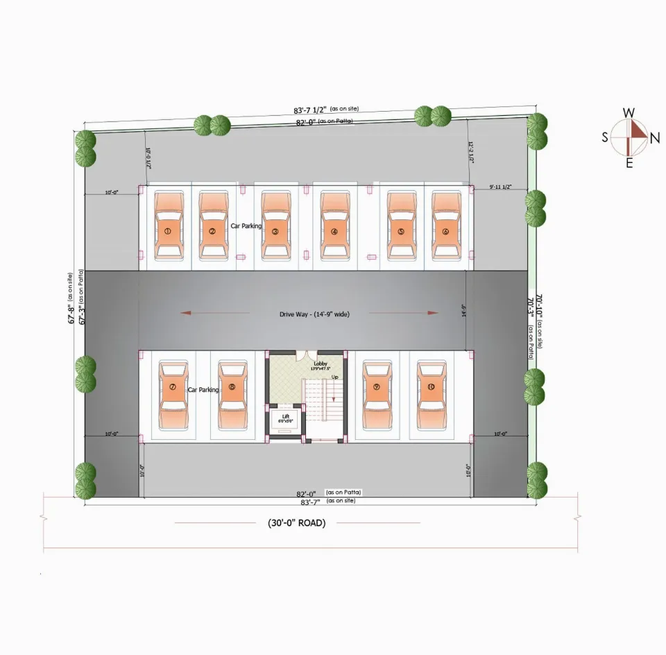 Pushkar Sri Vidya, Floor plan