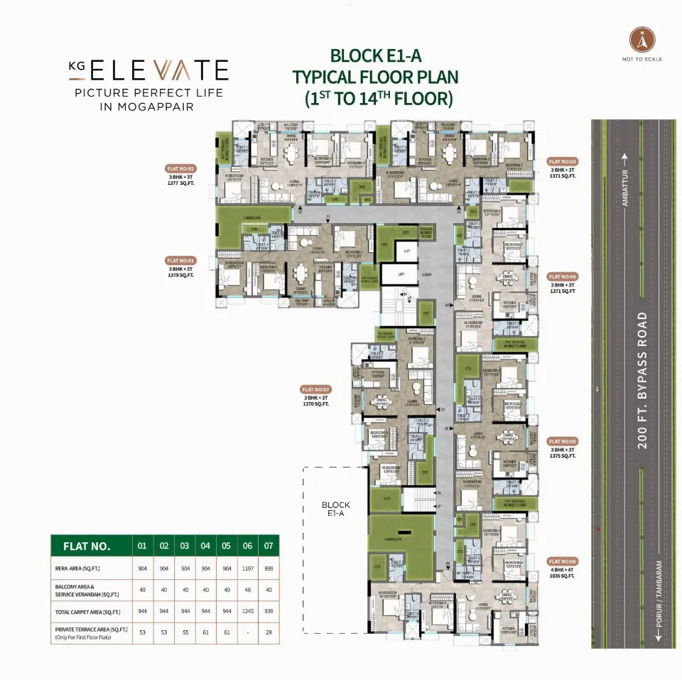 KG Elevate, Mogappair, Chennai