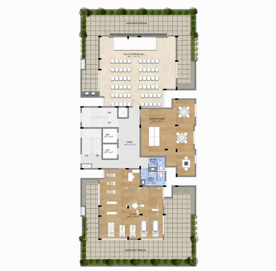 Pushkar Epica, Floor plan