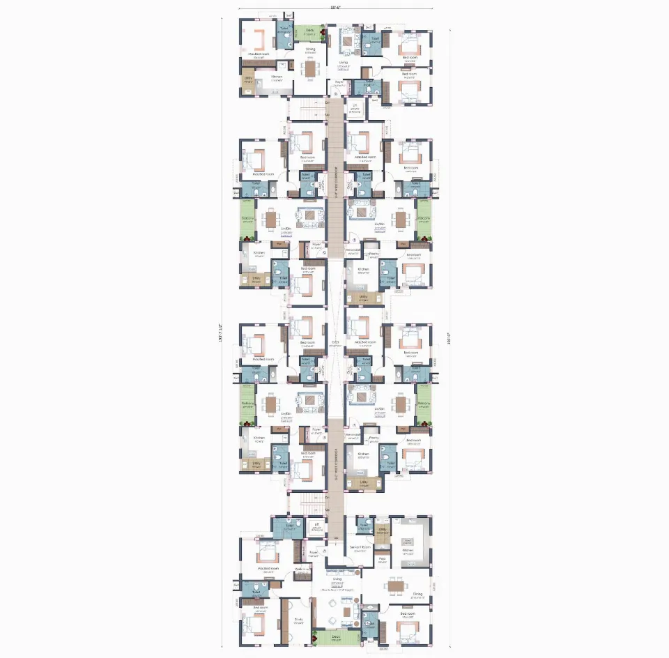 Pushkar Omkaar Serenity, Floor plan