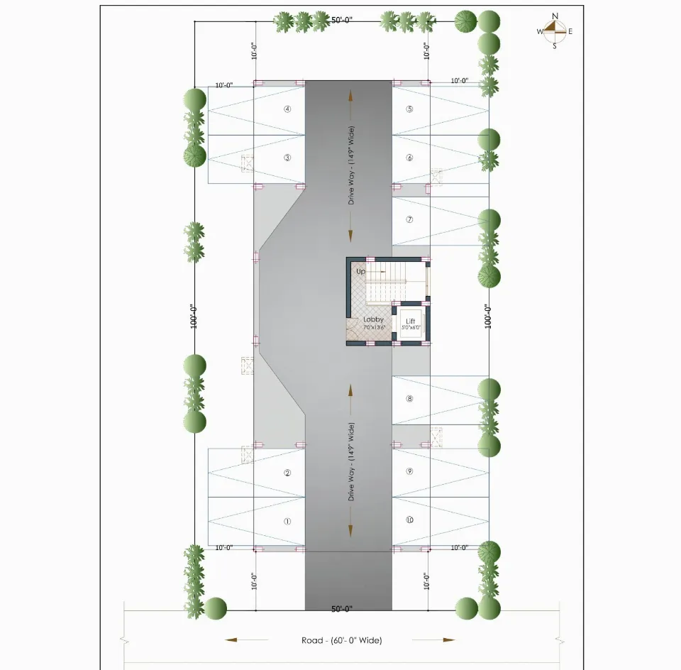 Pushkar Vedaanta Heights, Floor plan