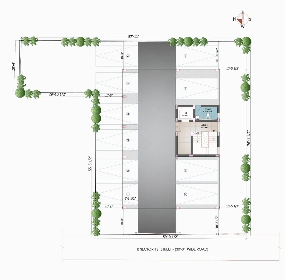 Pushkar AV Serenity, Floor plan
