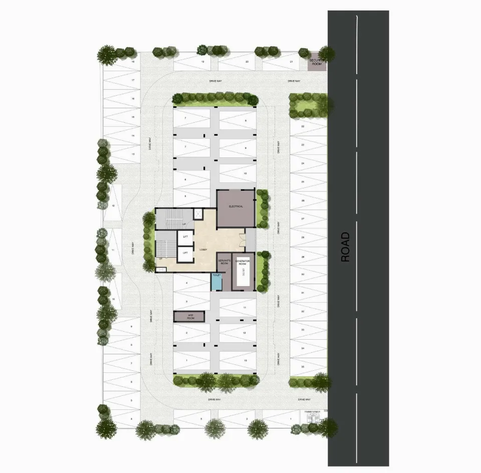 Pushkar Epica, Floor plan