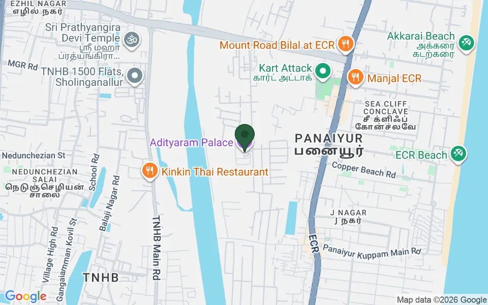 Map, Adityaram Palace City Paradise