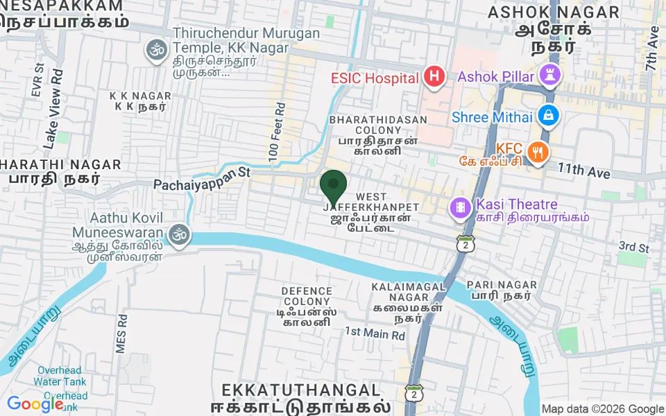 Map, Akshaya Panorama