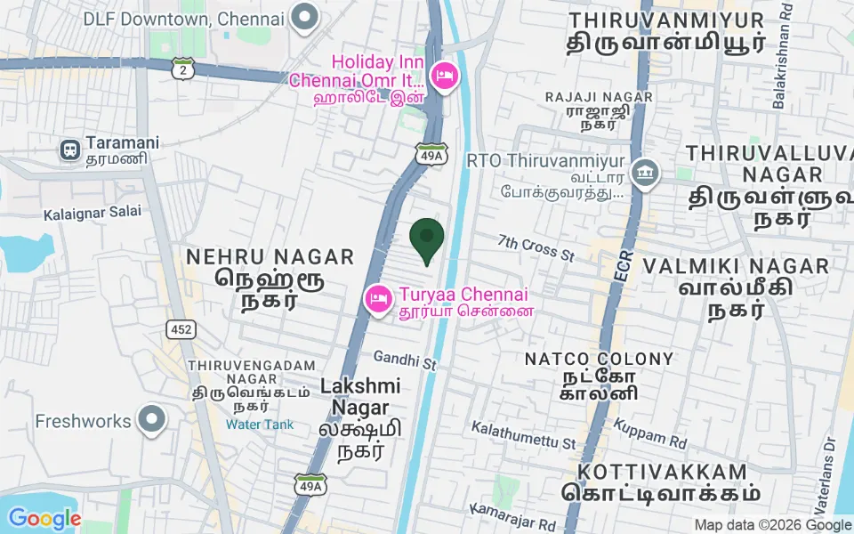 Map, Akshaya Trillium