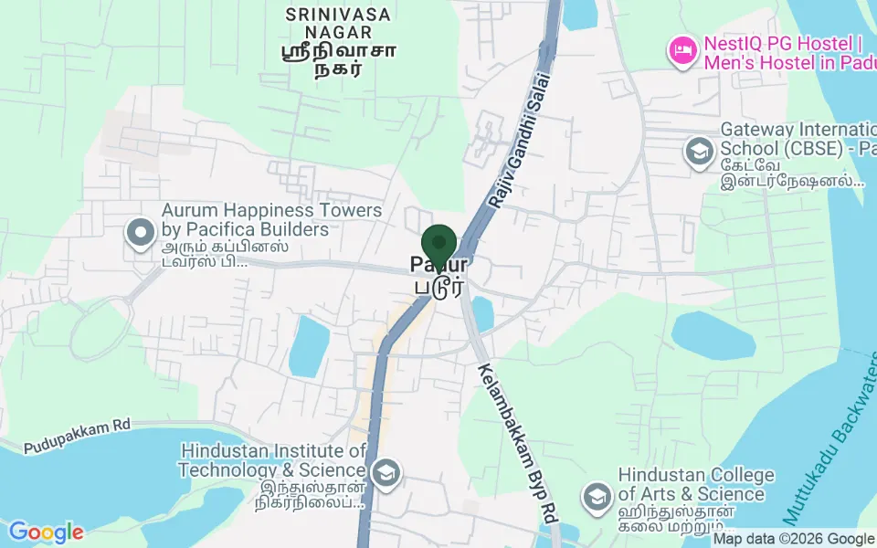 Map, ATH Auravilla