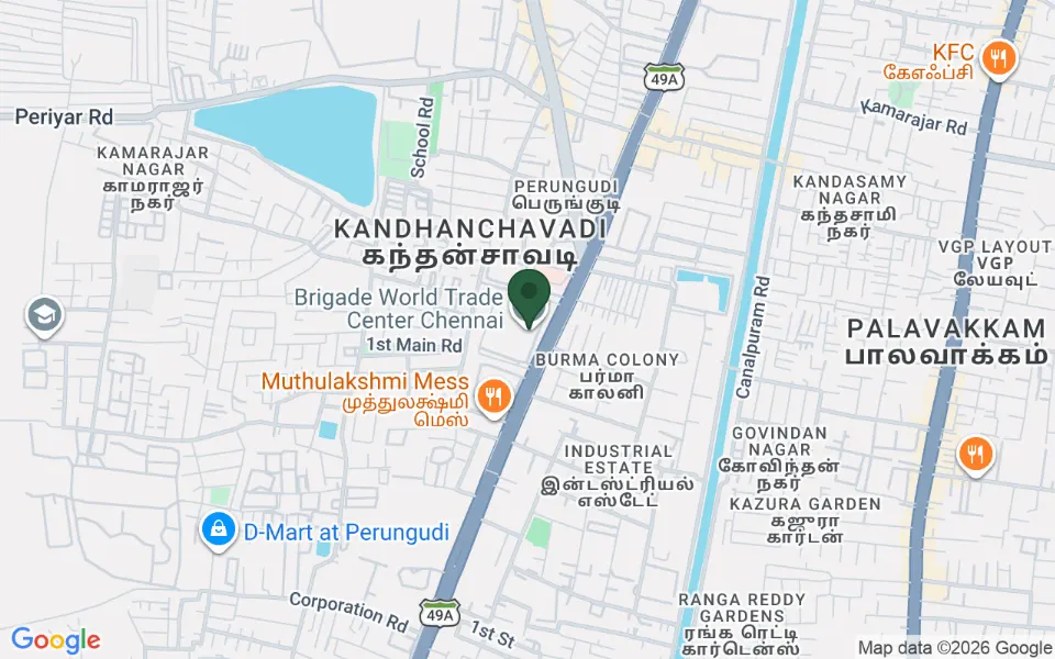 Map, Brigade World trade Centre