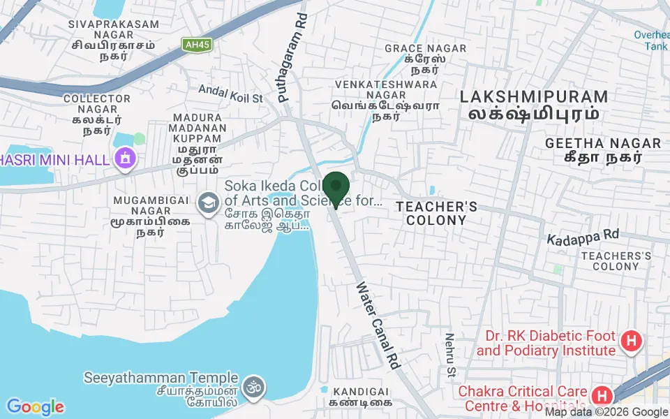 Map, Built Tech Chandana Tower
