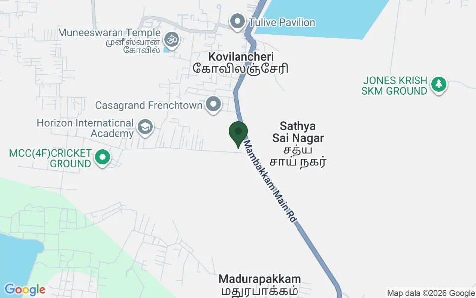 Map, Casagrand French Town