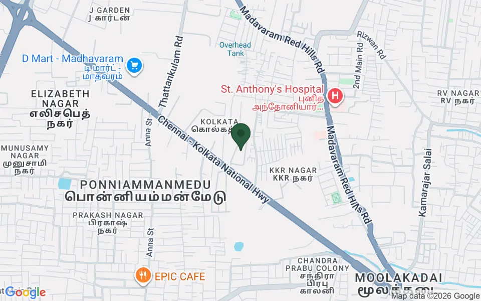Map, Casagrand Northern Star