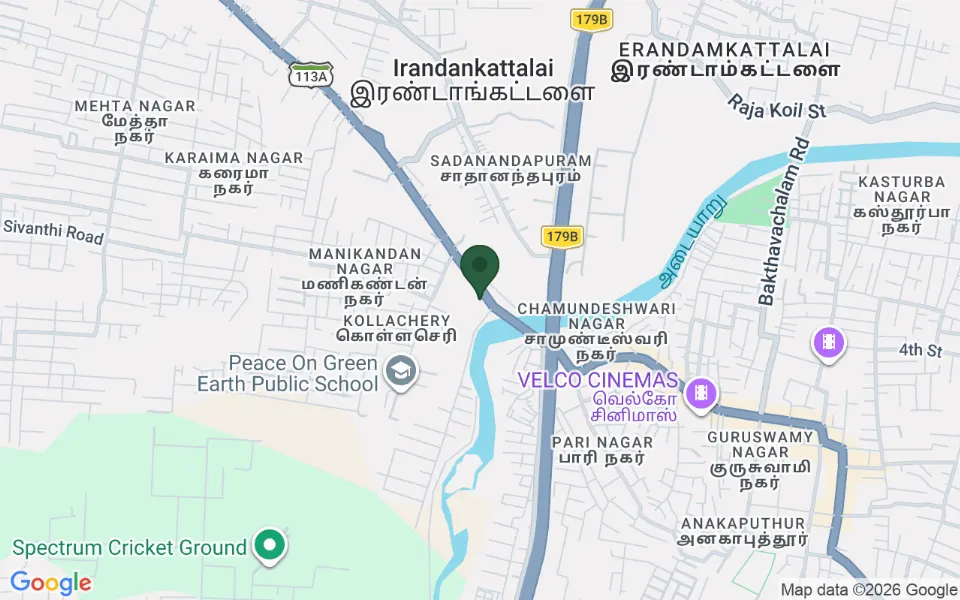 Map, Casagrand Reva