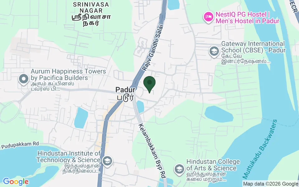Map, Codename Super Padur / Godrej Codename Padur Signal