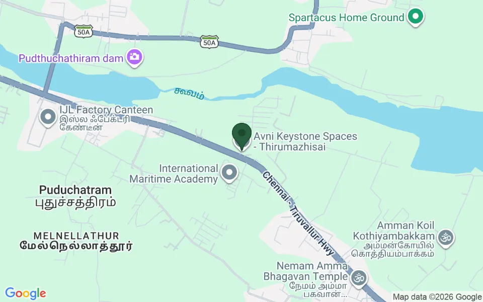 Map, Keystone Avni