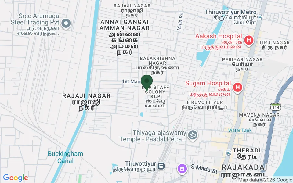Map, KG Shree Prem Vihar