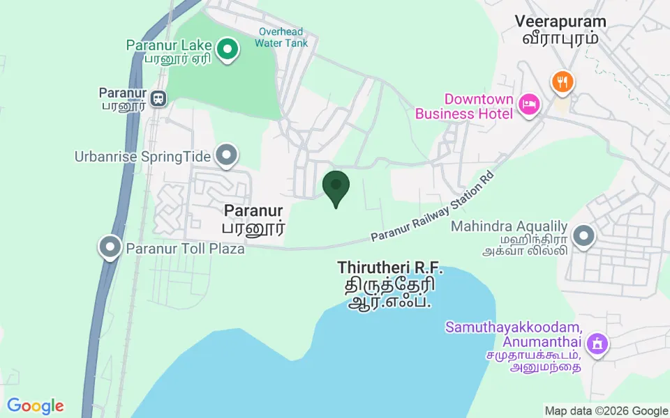 Map, Mahindra Green Estates
