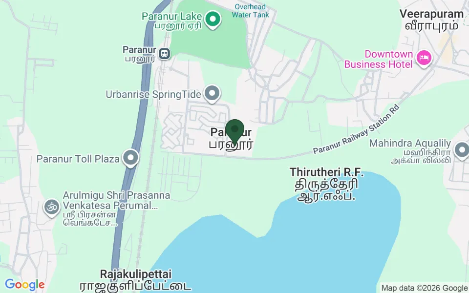 Map, Mahindra Lakewoods