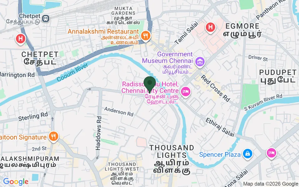Map, Navins Aum Griha