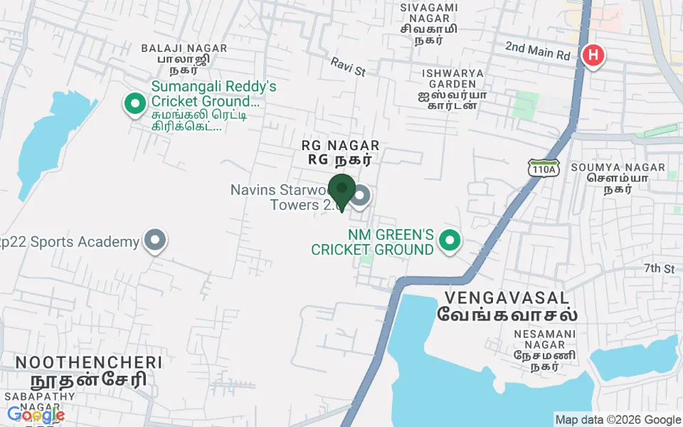 Map, Navins Starwood