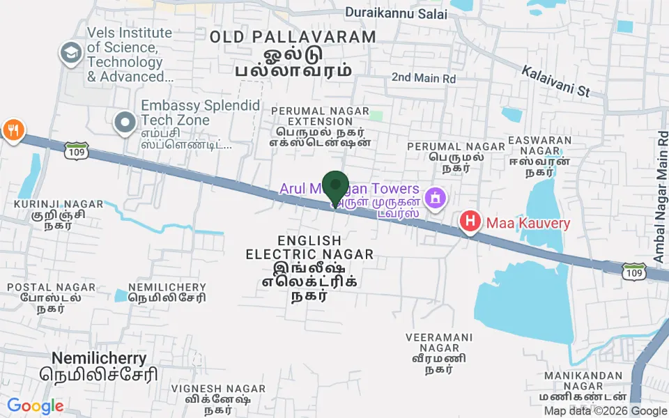 Map, NCC Urban Ivy Towers