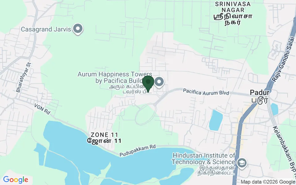 Map, Pacifica Aurum Pride Tower