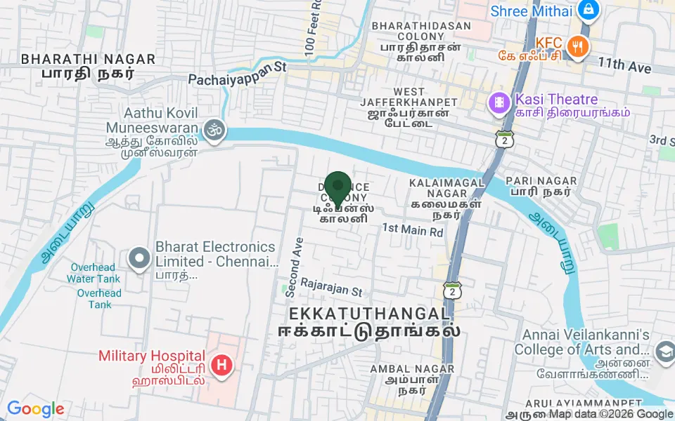Map, Pushkar 176@Defence Colony