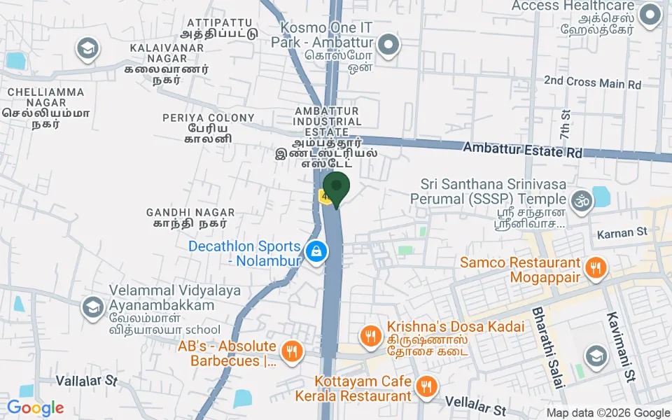 Map, Raunaq Eden Villas Phase 2