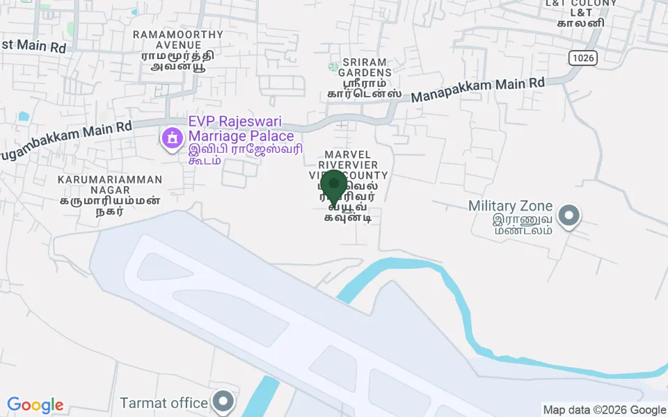 Map, Redbrick AeroCity