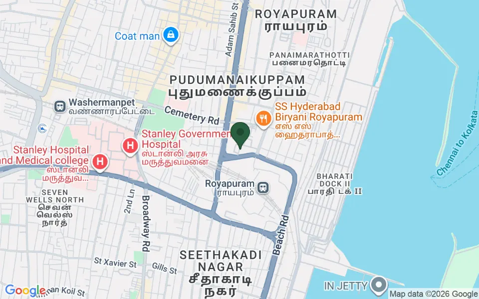 Map, Sakina bay