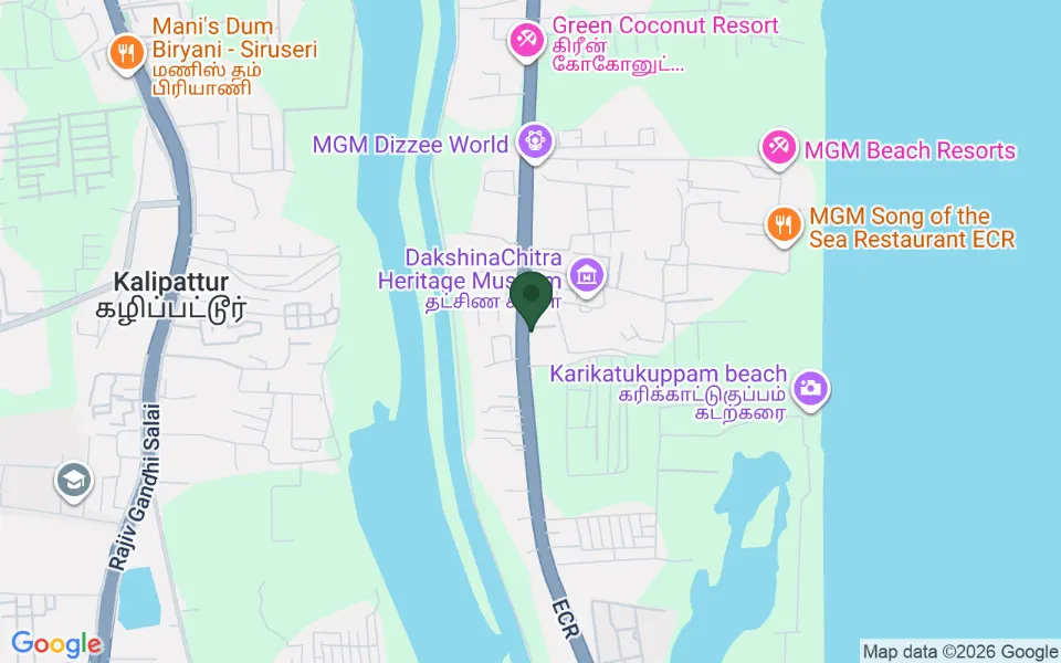 Map, The Plumeria by the Bay